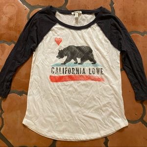 California bear t shirt